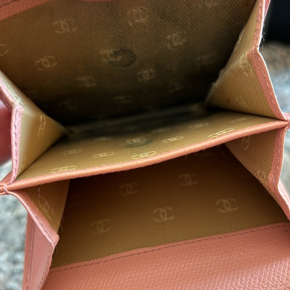 Authentic CHANEL Pink Compact wallet - Picture 9 of 16